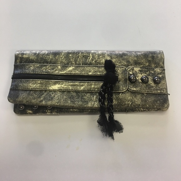 Gold Studded Clutch - Picture 1 of 3